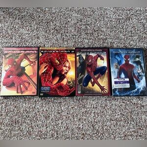Spider-Man DVDs Lot of 4